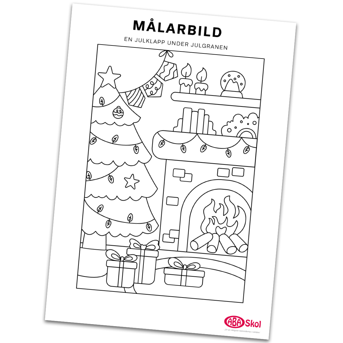 Julmålarbild 1 25 MB
