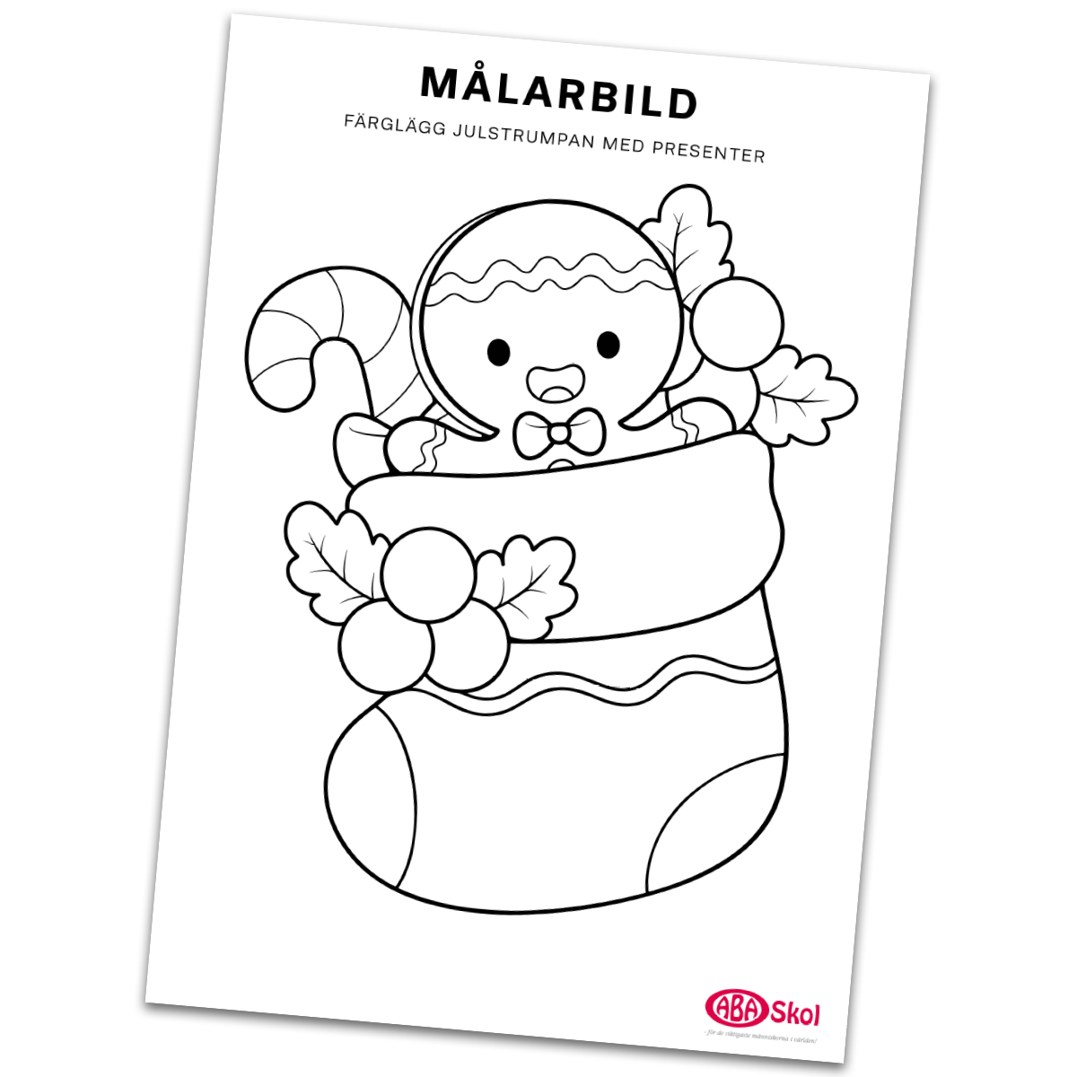 Julmålarbild 5 25 MB