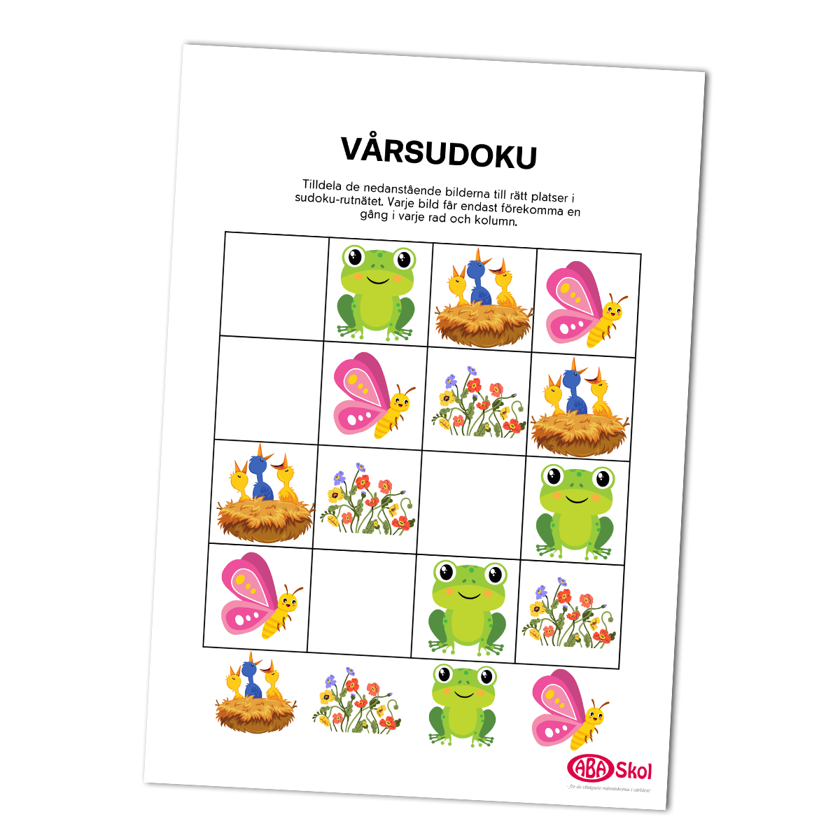 Vårsudoku