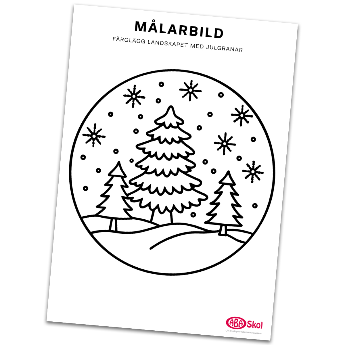 Julmålarbild 3 25 MB
